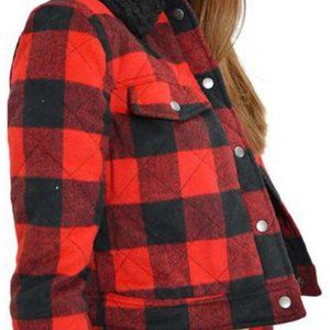 Jack by BB Dakota Cicily Buffalo Plaid Jacket Size S